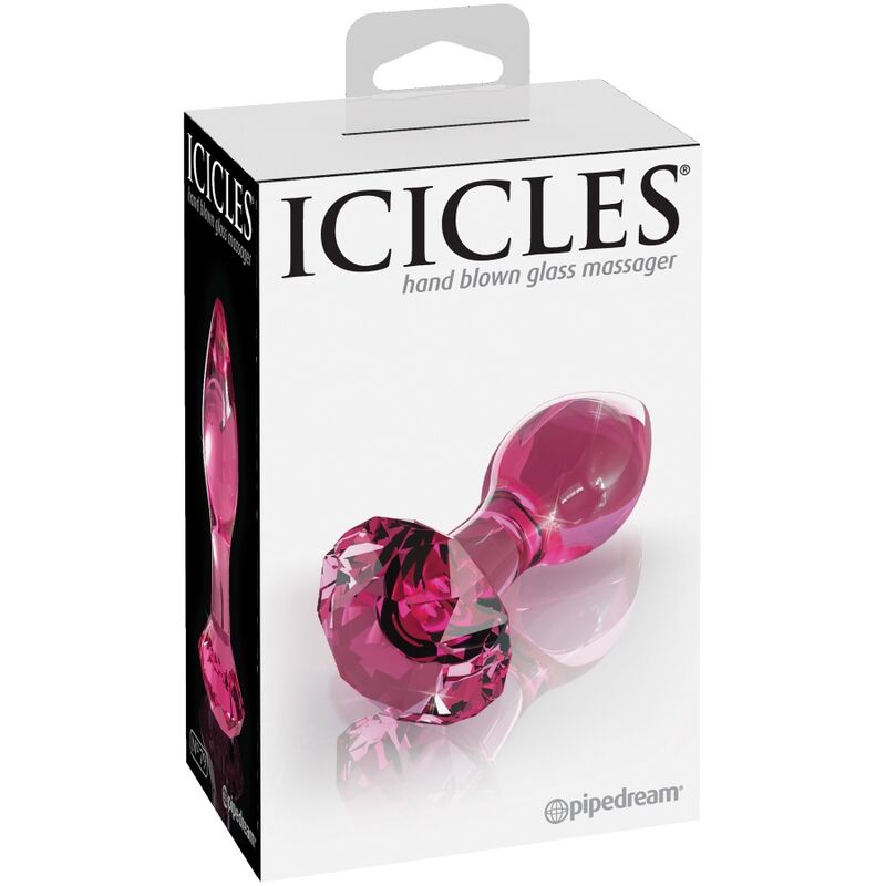 ICICLES - N. 79 TAPPO ANALE IN VETRO Icicles