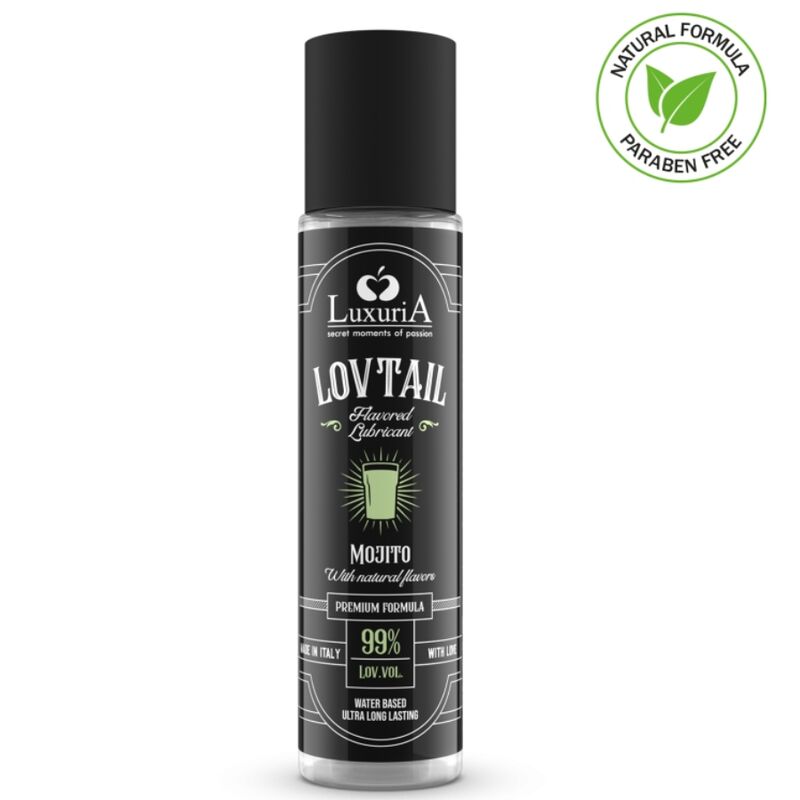 INTIMATELINE - LUBRIFICANTE LOVTAIL A BASE ACQUA LUXURIA MOJITO 60 ML Intimateline Luxuria