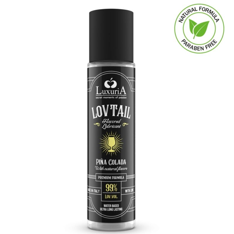 INTIMATELINE - LUBRIFICANTE LOVTAIL A BASE ACQUA LUXURIA PIA COLADA 60 ML Intimateline Luxuria