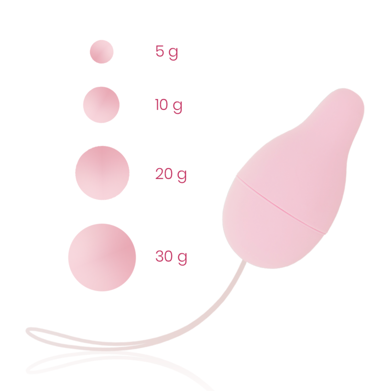 OHMAMA - SISTEMA DI PESO KEGEL PER SVILUPPATORE DEL PAVIMENTO PELVICO Ohmama Set