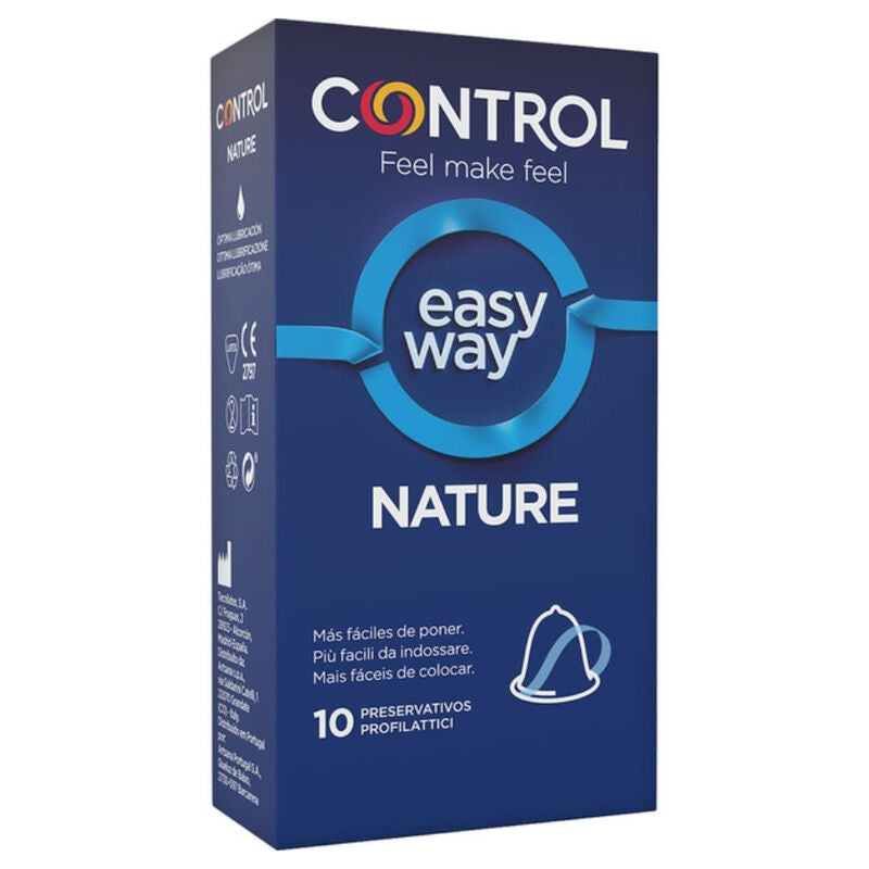 CONTROL - NATURA EASY WAY 10 UNIT Control Condoms