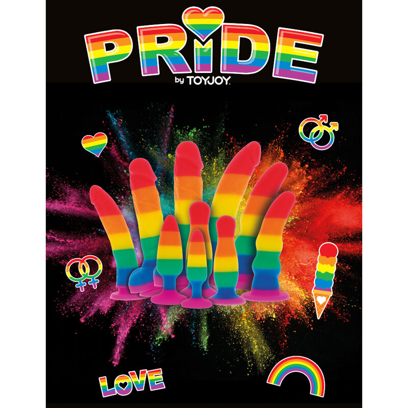 PRIDE - BANDIERA LGBT DILDO WAVE 17 CM Pride