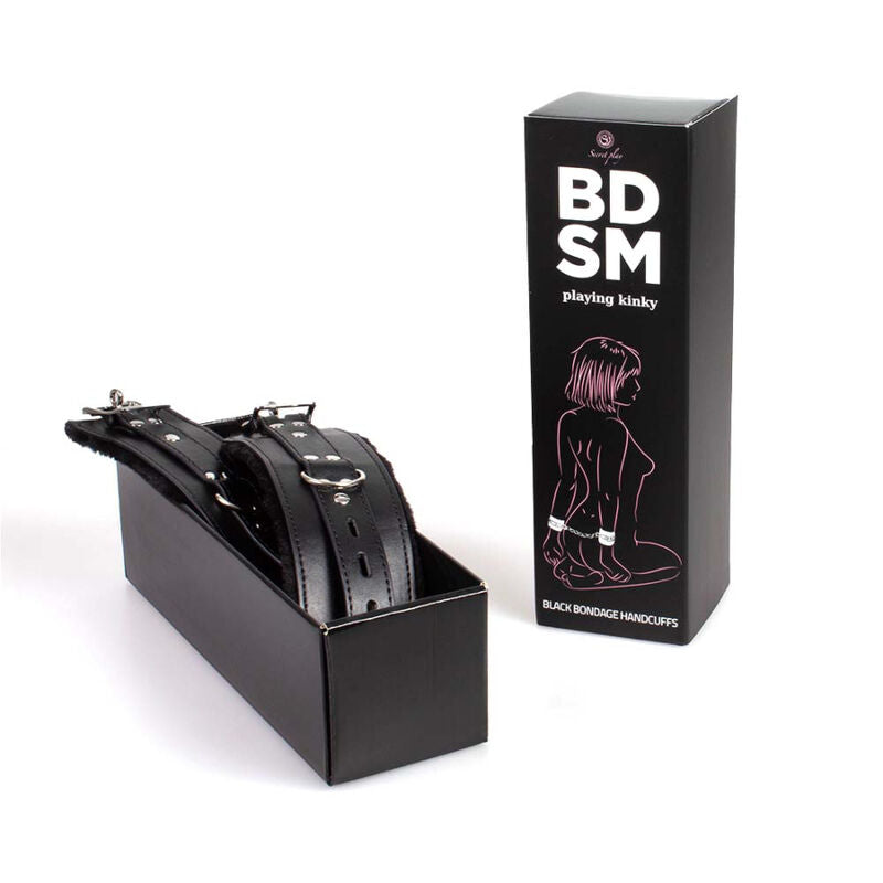 SECRETPLAY - MANETTEBLACK BONDAGE COLLEZIONE BDSM Secretplay 100% Fetish