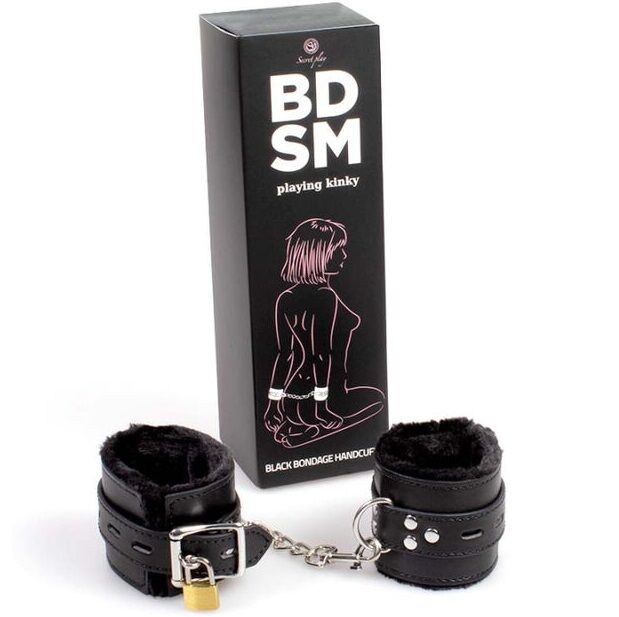 SECRETPLAY - MANETTEBLACK BONDAGE COLLEZIONE BDSM Secretplay 100% Fetish