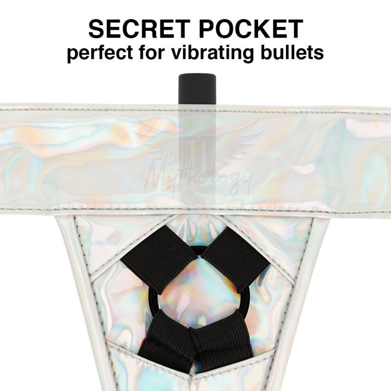 MYTHOLOGY - PETTORINA FANTASY - PETTORINA IRIDESCENTE S/M Mythology Fantasy Harness