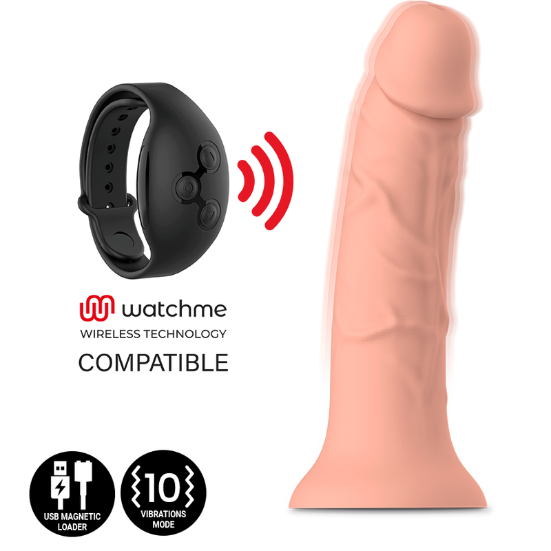 MYTHOLOGY - ASHER ORIGINAL DILDO S - VIBRATORE COMPATIBILE CON TECNOLOGIA WIRELESS WATCHME Mythology Fantasy Dildo