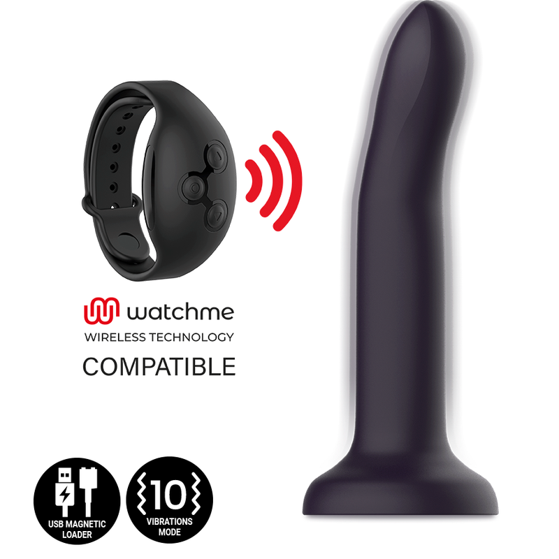 MYTHOLOGY - DUMAN MYSTIC DILDO M - VIBRATORE COMPATIBILE CON TECNOLOGIA WIRELESS WATCHME Mythology Fantasy Dildo