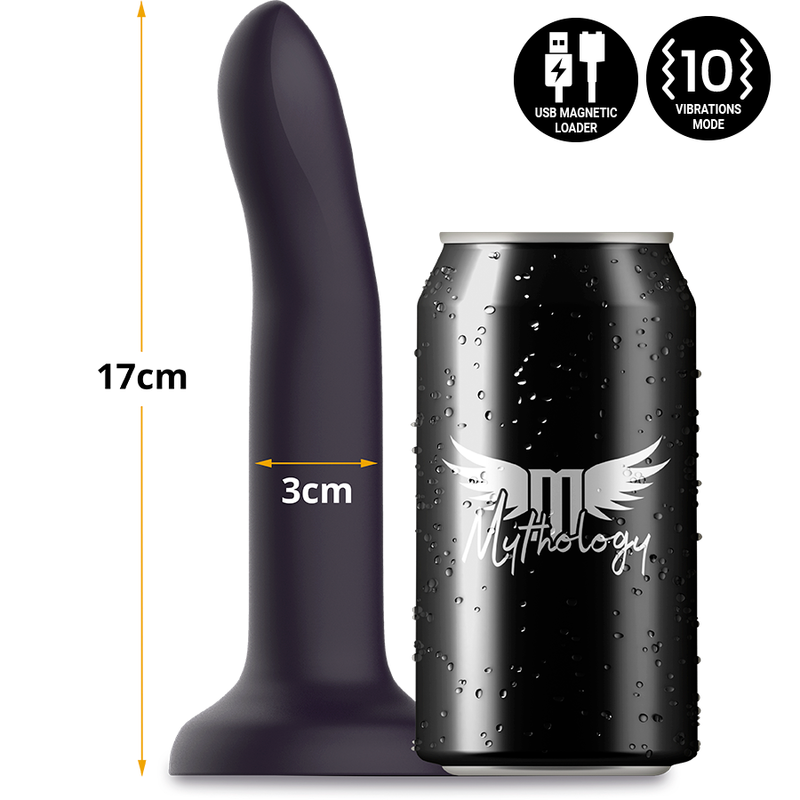 MYTHOLOGY - DUMAN MYSTIC DILDO M - VIBRATORE COMPATIBILE CON TECNOLOGIA WIRELESS WATCHME Mythology Fantasy Dildo