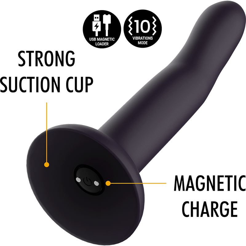 MYTHOLOGY - DUMAN MYSTIC DILDO L - VIBRATORE COMPATIBILE CON TECNOLOGIA WIRELESS WATCHME Mythology Fantasy Dildo
