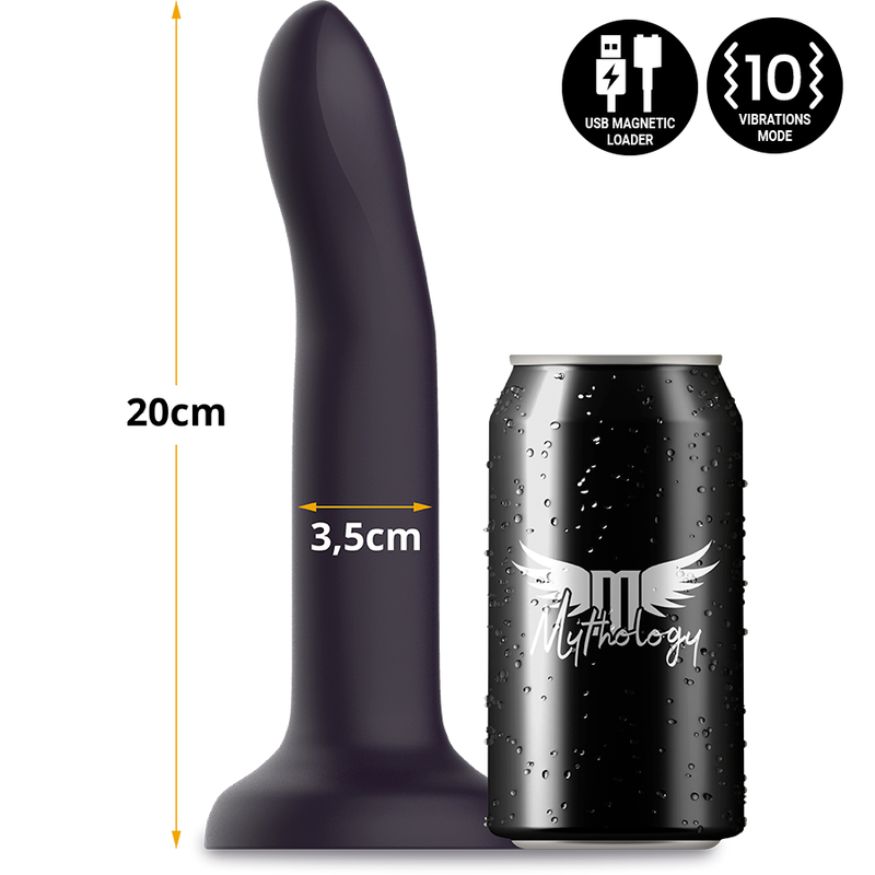 MYTHOLOGY - DUMAN MYSTIC DILDO L - VIBRATORE COMPATIBILE CON TECNOLOGIA WIRELESS WATCHME Mythology Fantasy Dildo