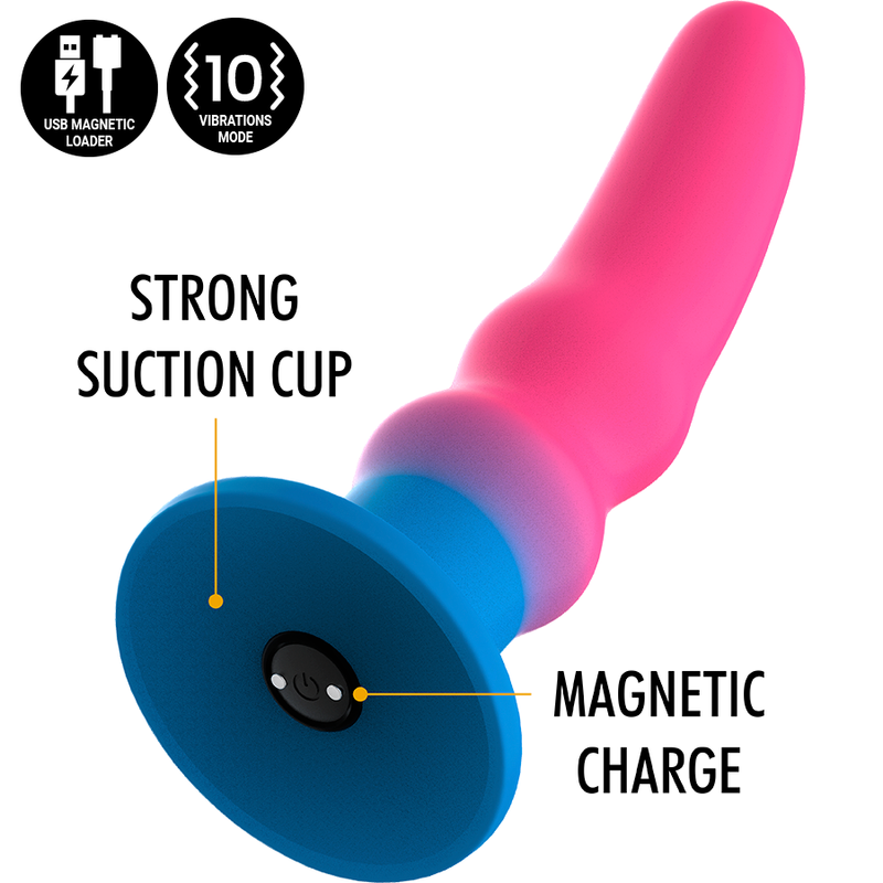 MYTHOLOGY - KUNO UTOPIA DILDO S - VIBRATORE WATCHME COMPATIBILE CON TECNOLOGIA WIRELESS Mythology Fantasy Dildo