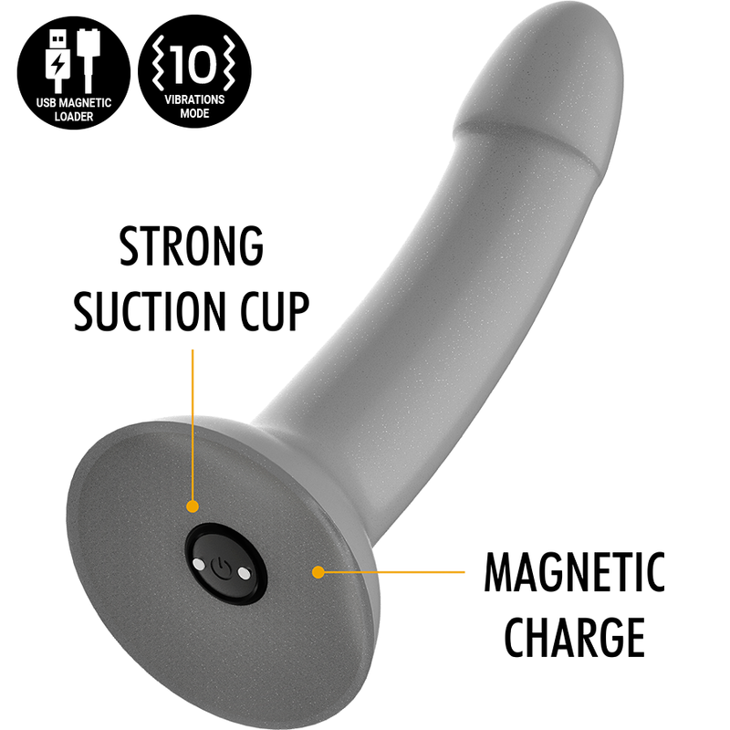 MYTHOLOGY - RUNE MAJESTIC DILDO S - VIBRATORE WATCHME COMPATIBILE CON TECNOLOGIA WIRELESS Mythology Fantasy Dildo