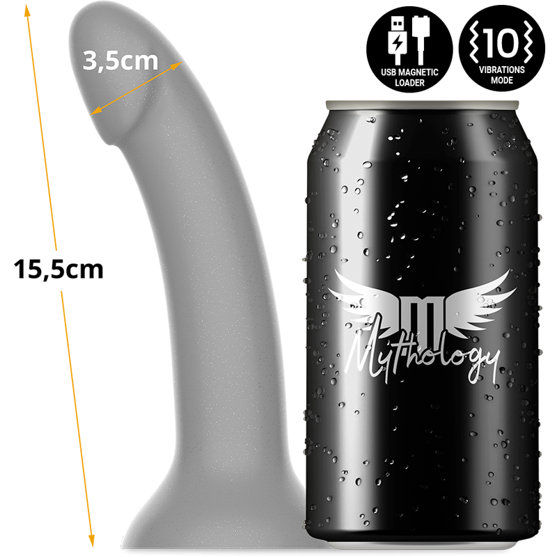 MYTHOLOGY - RUNE MAJESTIC DILDO S - VIBRATORE WATCHME COMPATIBILE CON TECNOLOGIA WIRELESS Mythology Fantasy Dildo
