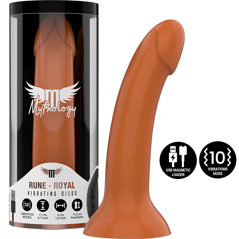 MYTHOLOGY - RUNE ROYAL DILDO M - VIBRATORE WATCHME TECNOLOGIA WIRELESS COMPATIBILE Mythology Fantasy Dildo