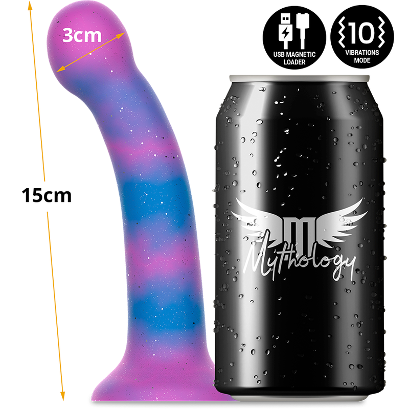 MYTHOLOGY - DION GALACTIC DILDO S - VIBRATORE WATCHME COMPATIBILE CON TECNOLOGIA WIRELESS Mythology Fantasy Dildo