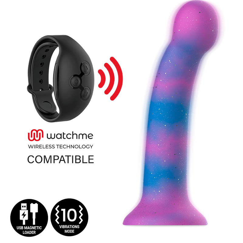 MYTHOLOGY - DION GALACTIC DILDO S - VIBRATORE WATCHME COMPATIBILE CON TECNOLOGIA WIRELESS Mythology Fantasy Dildo
