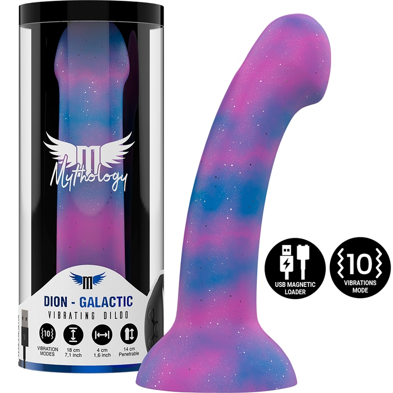 MYTHOLOGY - DION GALACTIC DILDO M - VIBRATORE WATCHME TECNOLOGIA WIRELESS COMPATIBILE Mythology Fantasy Dildo