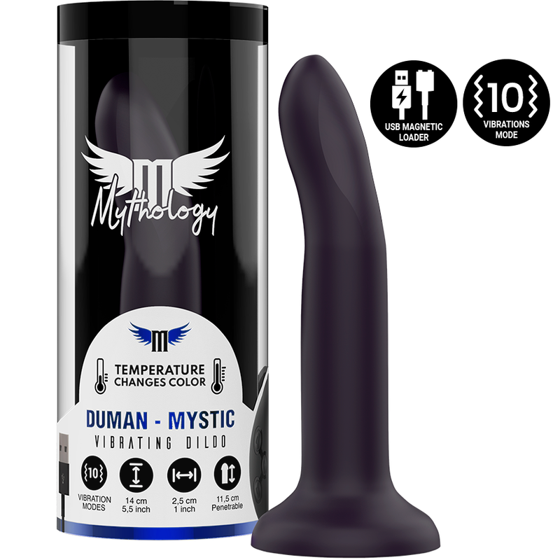 MYTHOLOGY DUMAN MYSTIC DILDO S - VIBRATORE WATCHME COMPATIBILE CON TECNOLOGIA WIRELESS Mythology Fantasy Dildo