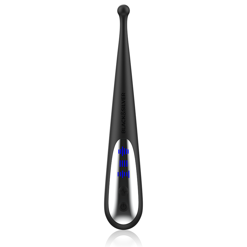 BLACK&SILVER - VIBRA STIMOLANTE KENNETH Black&silver