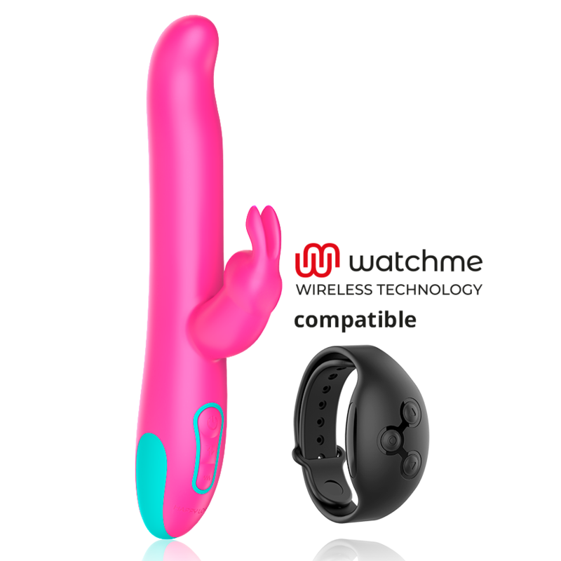 HAPPY LOKY - PLUTO CONIGLIO VIBRATORE E ROTATORE WATCHME COMPATIBILE CON LA TECNOLOGIA WIRELESS Happy Loky