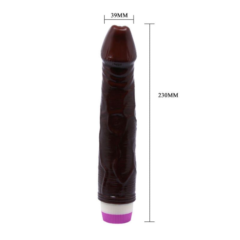 BAILE - VIBRATORE ONDE DI PIACERE 23 CM MARRONE Baile Vibrators