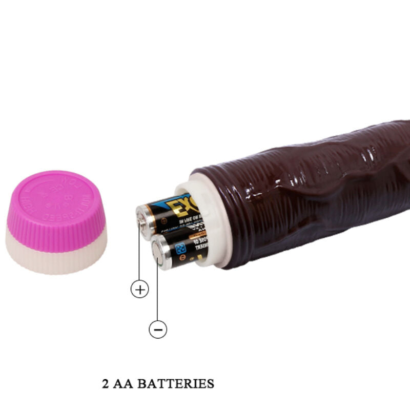 BAILE - VIBRATORE ONDE DI PIACERE 23 CM MARRONE Baile Vibrators