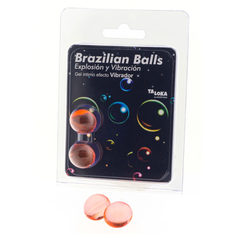 TALOKA - 2 SFERE BRASILIANE GEL EMOZIONANTE EFFETTO VIBRANTE Taloka