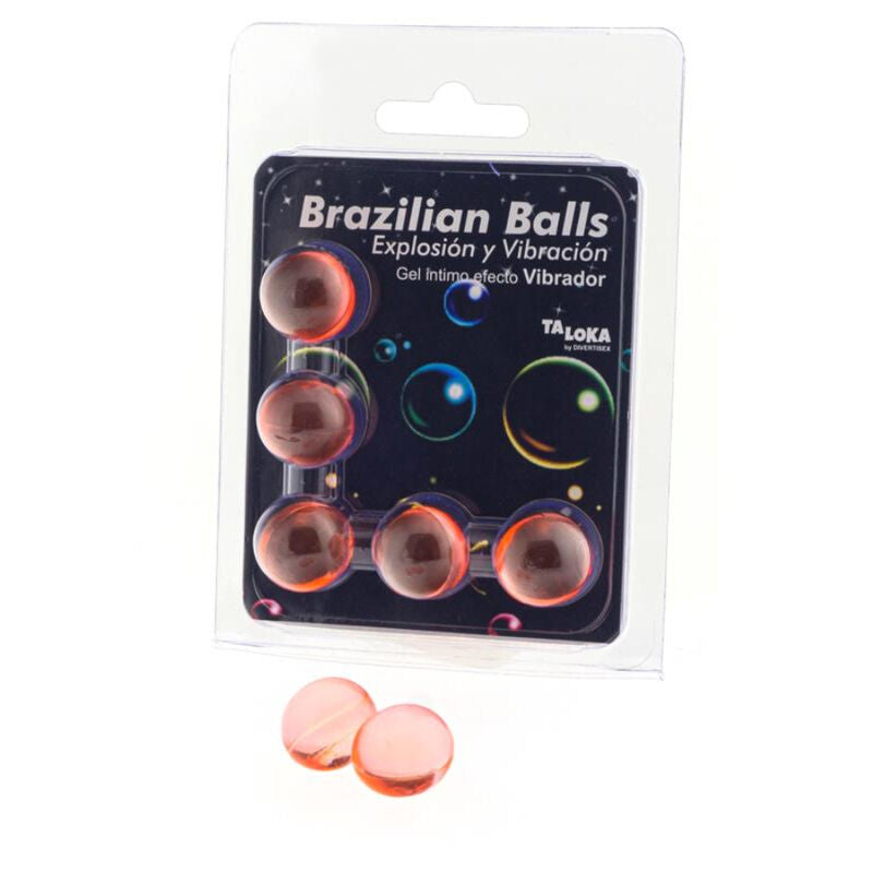 TALOKA - 5 SFERE BRASILIANE GEL EMOZIONANTE EFFETTO VIBRANTE Taloka