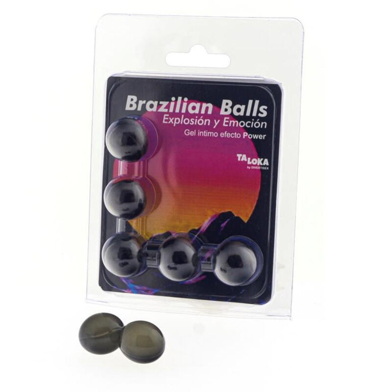TALOKA - 5 SFERE BRASILIANE GEL EMOZIONANTE EFFETTO POWER Taloka