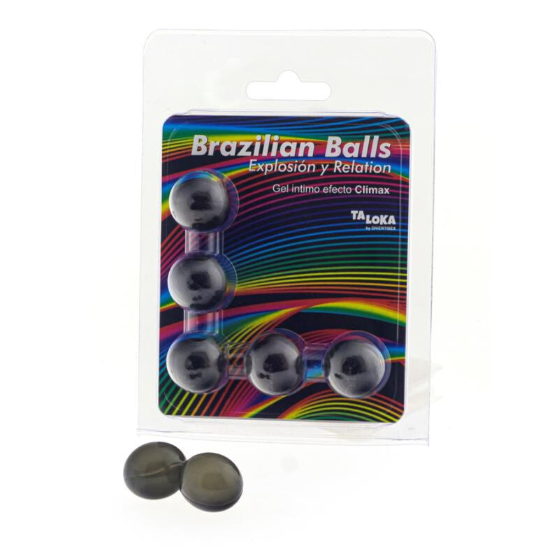 TALOKA - 5 SFERE BRASILIANE CLIMAX EFFETTO EMOZIONANTE GEL Taloka