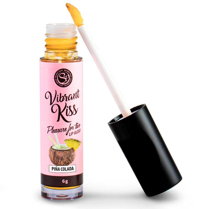 SECRETPLAY - LUCIDA LABBRA VIBRANT KISS - PINA COLADA Secretplay Cosmetic
