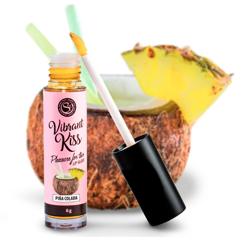 SECRETPLAY - LUCIDA LABBRA VIBRANT KISS - PINA COLADA Secretplay Cosmetic