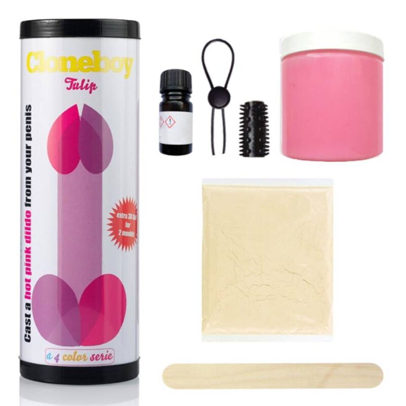 CLONEBOY - DILDO TULIPANO ROSA INTENSO Cloneboy