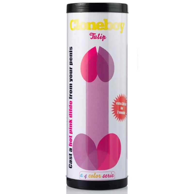 CLONEBOY - DILDO TULIPANO ROSA INTENSO Cloneboy