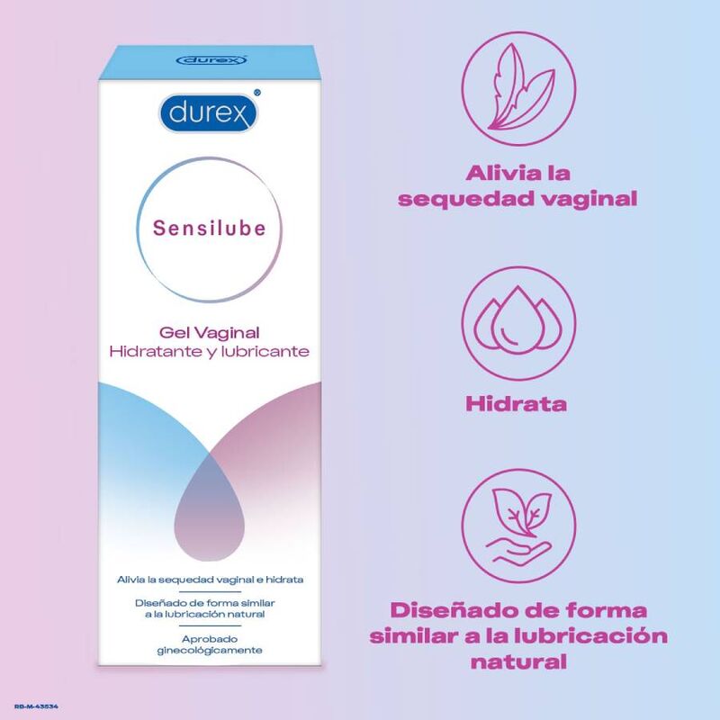 DUREX - SENSILUBE GEL LUBRIFICANTE IDRATANTE 40 ML Durex Lubes
