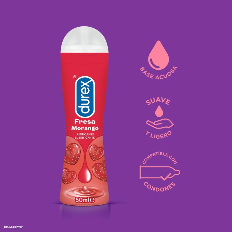 DUREX - PLAY FRAGOLA 50 ML Durex Lubes