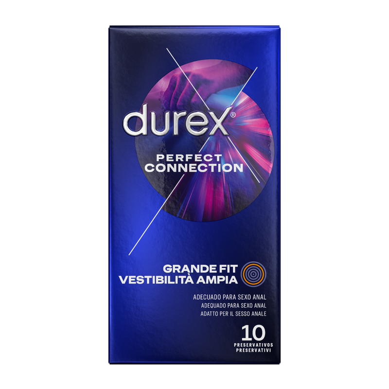 DUREX - CONNESSIONE PERFETTA SILICONE EXTRA LUBRIFICAZIONE 10 UNIT Durex Condoms
