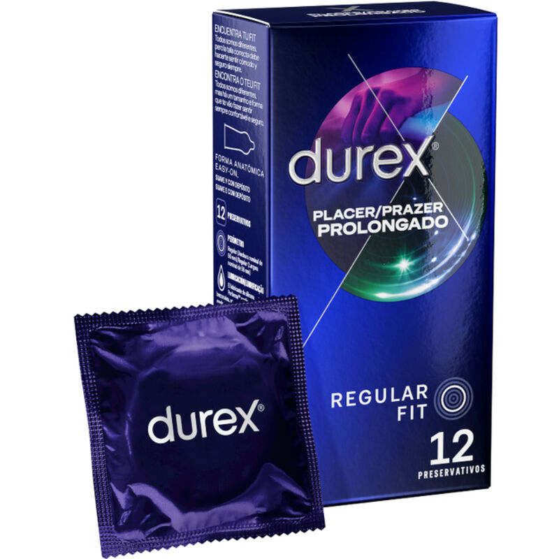 DUREX - PIACERE PROLUNGATO RITARDATO 12 UNIT Durex Condoms