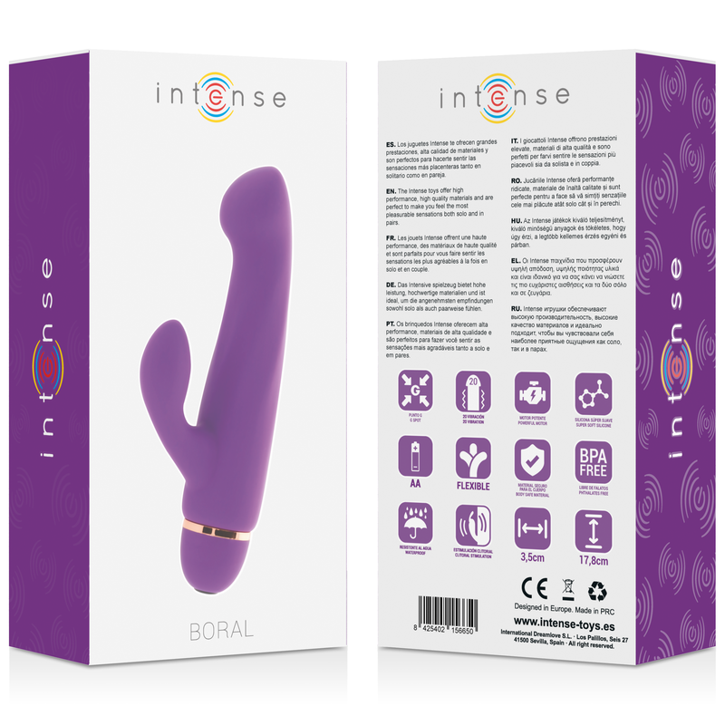 INTENSE - BORAL 20 VELOCIT SILICONE LILLA Intense Fun