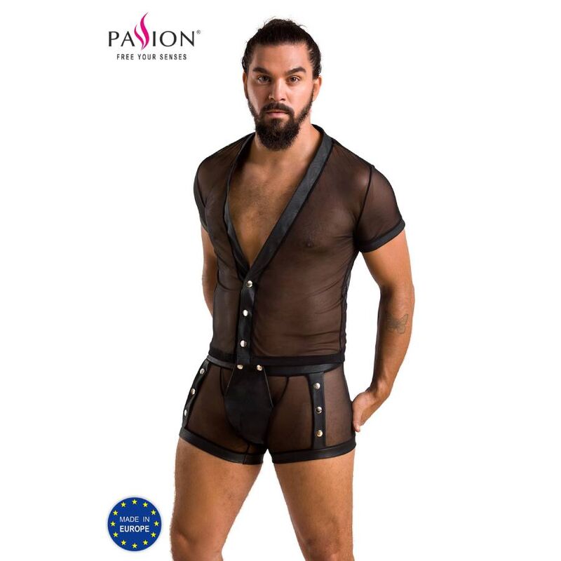 PASSION - 052 SET MICHAEL NERO L/XL Passion Men