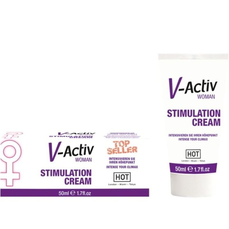 HOT - V-ACTIV CREMA STIMOLANTE DONNA 50ML Hot
