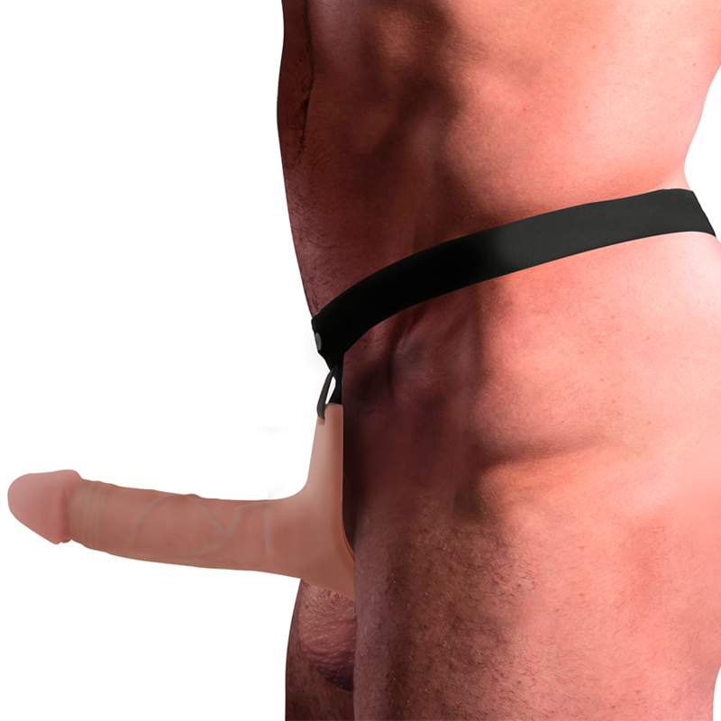 INTENSE - IMBRACATURA CAVA CON DILDO IN SILICONE 16 X 3,5 CM Intense For Him