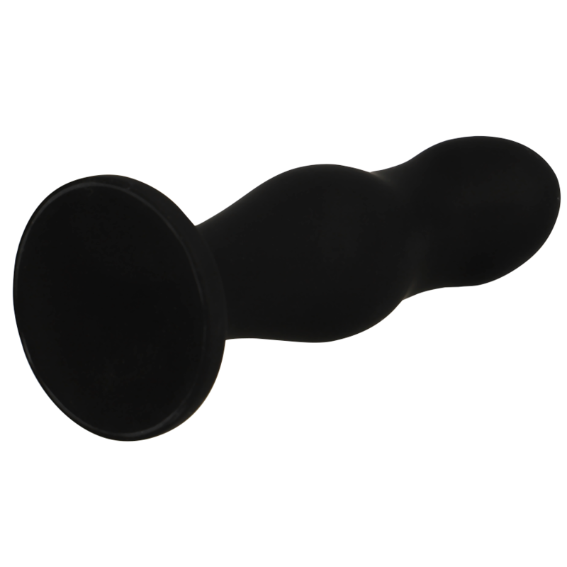 BLACK&SILVER - SEAN PLUG ANALE PREMIUM IN SILICONE NERO Black&silver