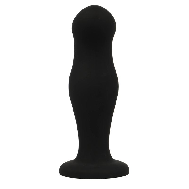 BLACK&SILVER - SEAN PLUG ANALE PREMIUM IN SILICONE NERO Black&silver