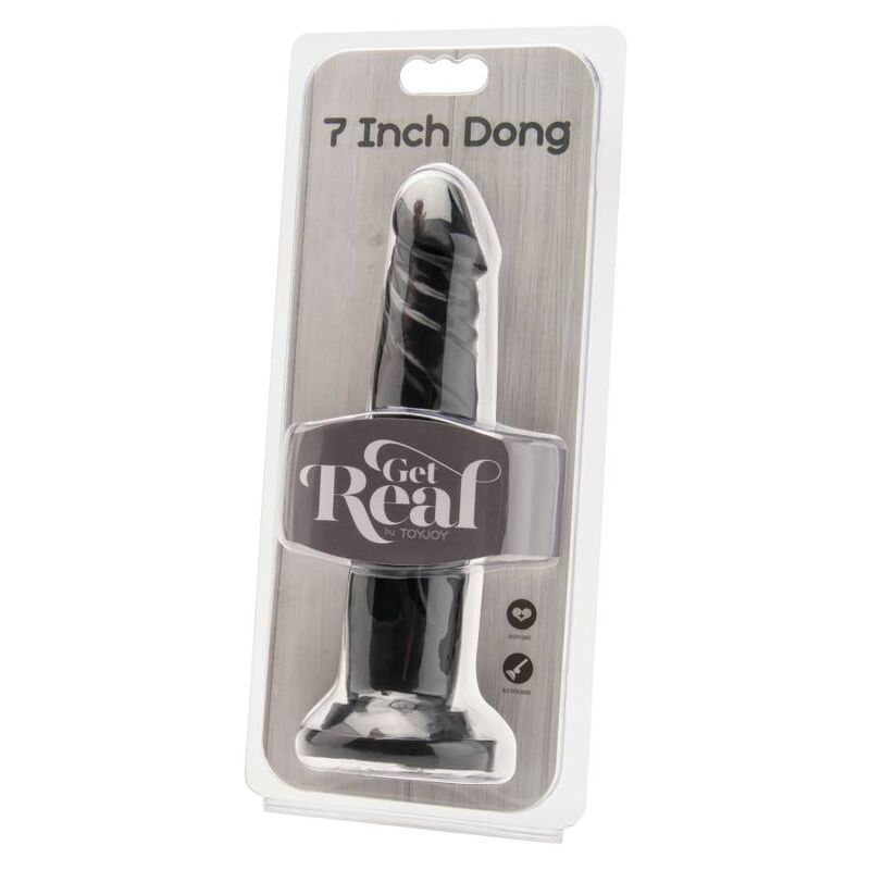 GET REAL - DONG 18 CM NERO Get Real