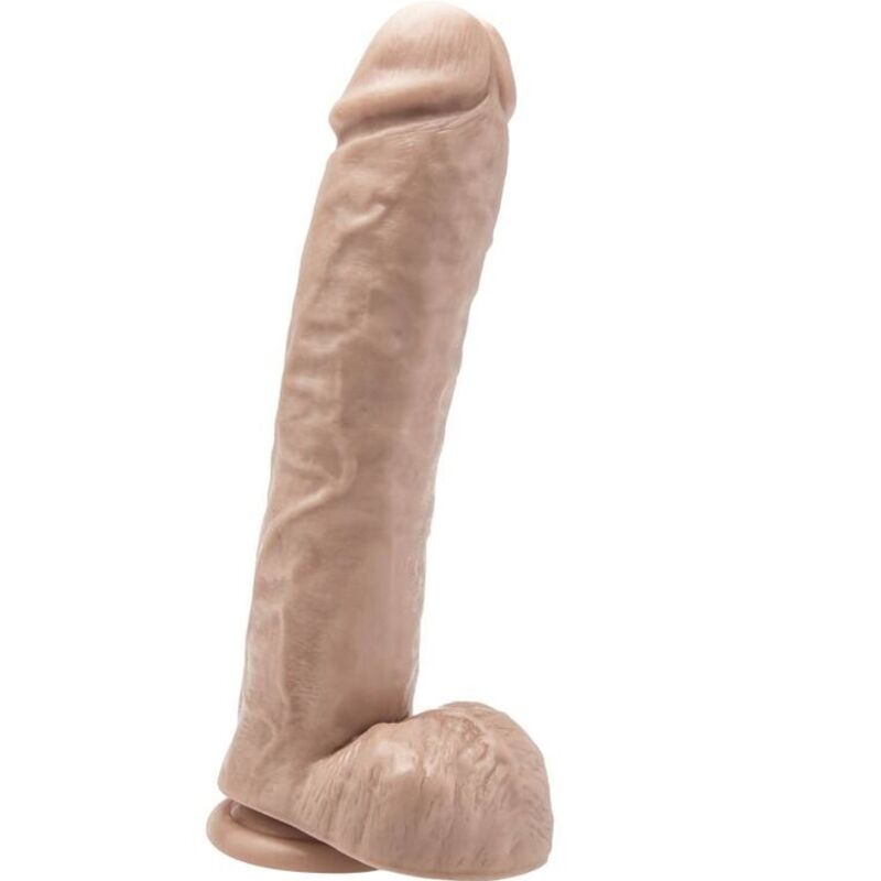 GET REAL - DILDO 28 CM CON PALLE DI PELLE Get Real