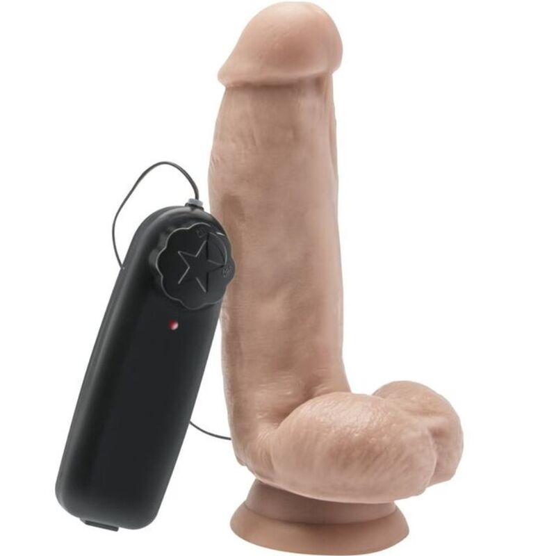 GET REAL - DILDO 12 CM CON VIBRATORE PER SFERE Get Real