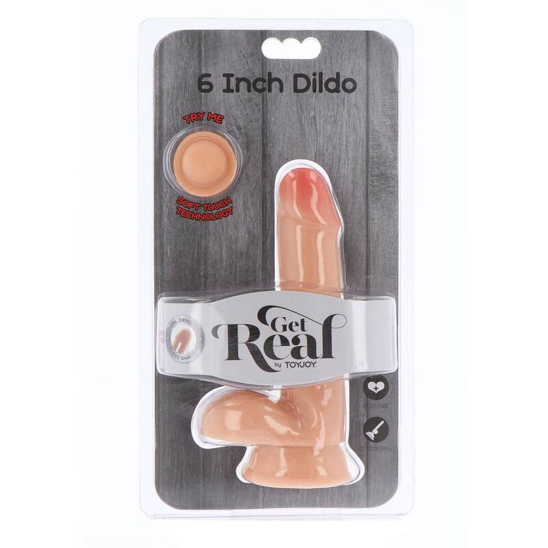 GET REAL - DILDO A DOPPIA DENSIT 17 CM PALLE PELLE Get Real