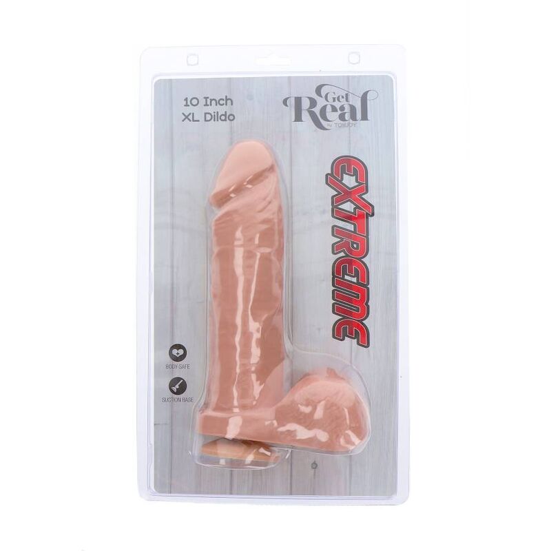 GET REAL - DILDO EXTREME XL 25,5 CM PELLE Get Real