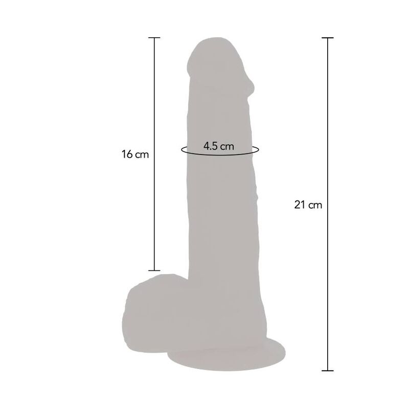GET REAL - PELLE DILDO VIBRANTE CON PERLINE ROTANTI Get Real
